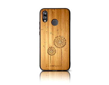 Coque arrière PIssenlit SWAROVSKI Huawei P20 Lite